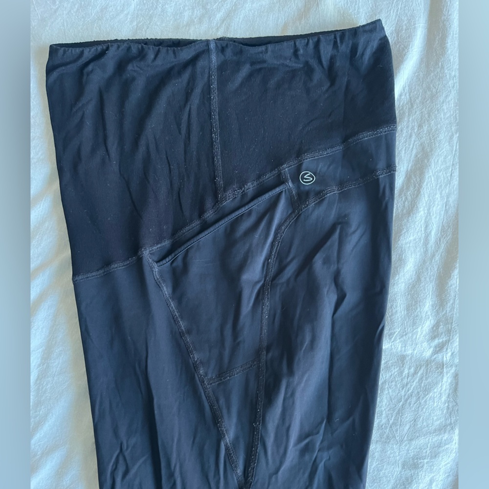 Seraphine Maternity Leggings - XL - 2 Pairs - Maternity Workout Leggings